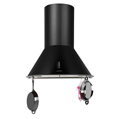 Klarstein Noir hotte aspirante 60 cm noir mat 352 m3/h