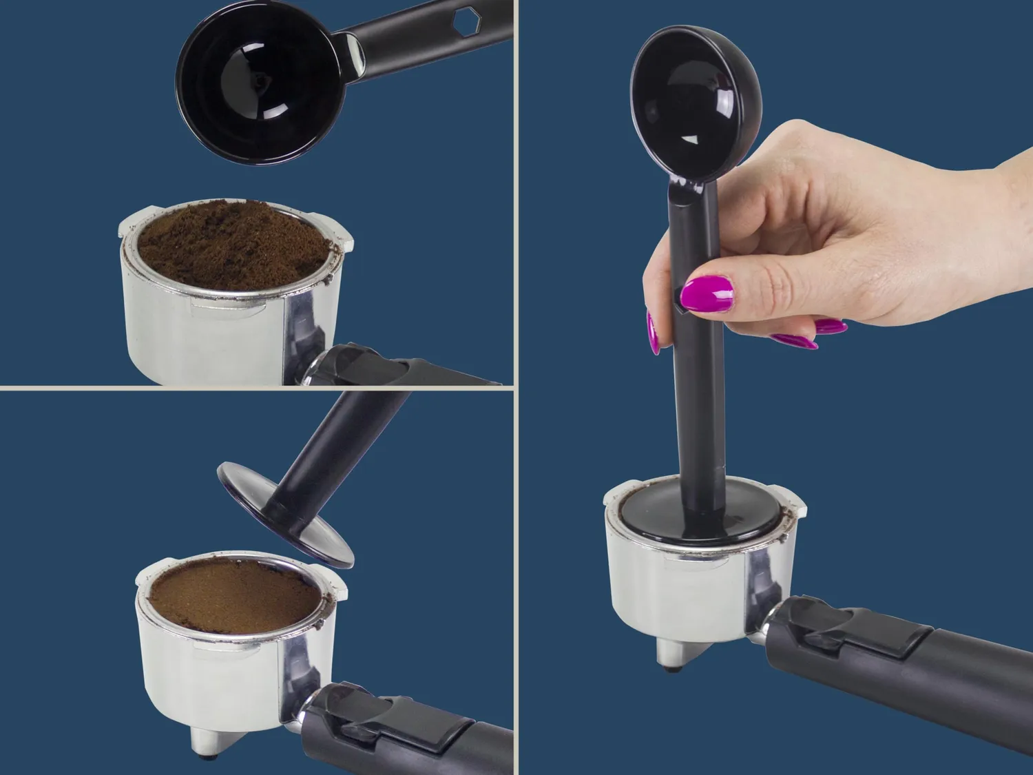 Beper Duetta P101CAF100 machine expresso 15 bars noir