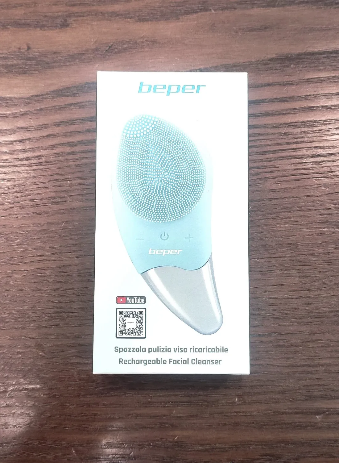 Beper P302VIS002 brosse visage sonique bleue USB