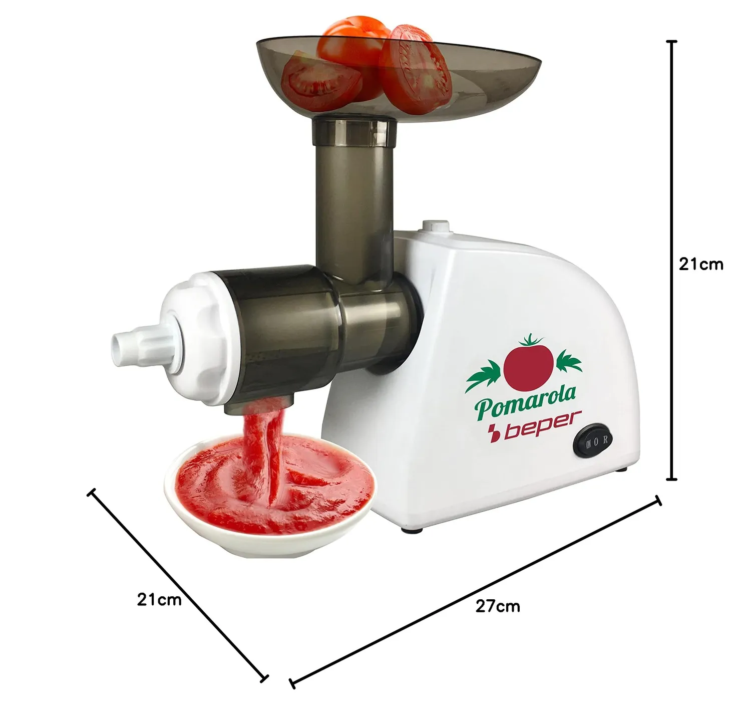 Beper BP.720 presse tomates électrique 300W réversible