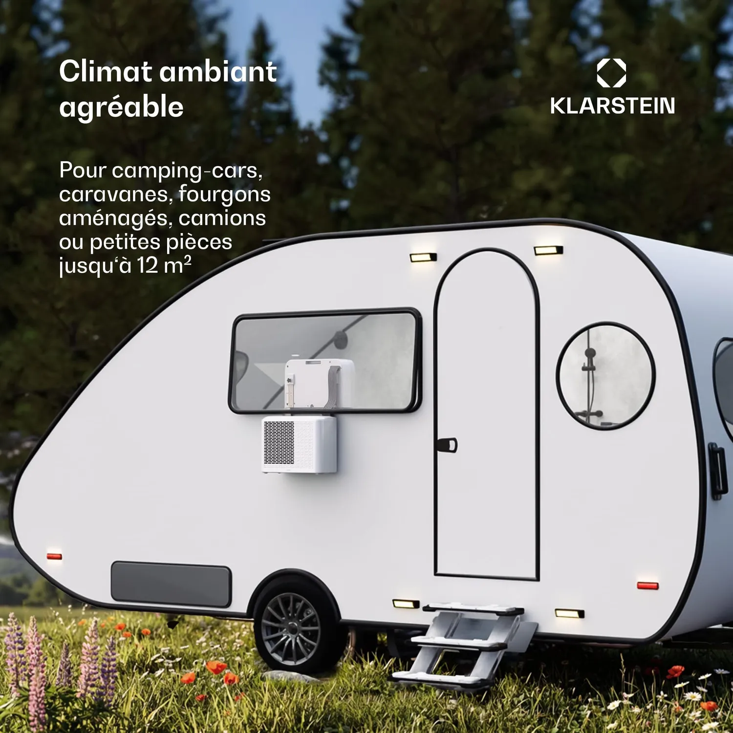 Klarstein Chillavan climatiseur mobile 5000 BTU 12,2 m²