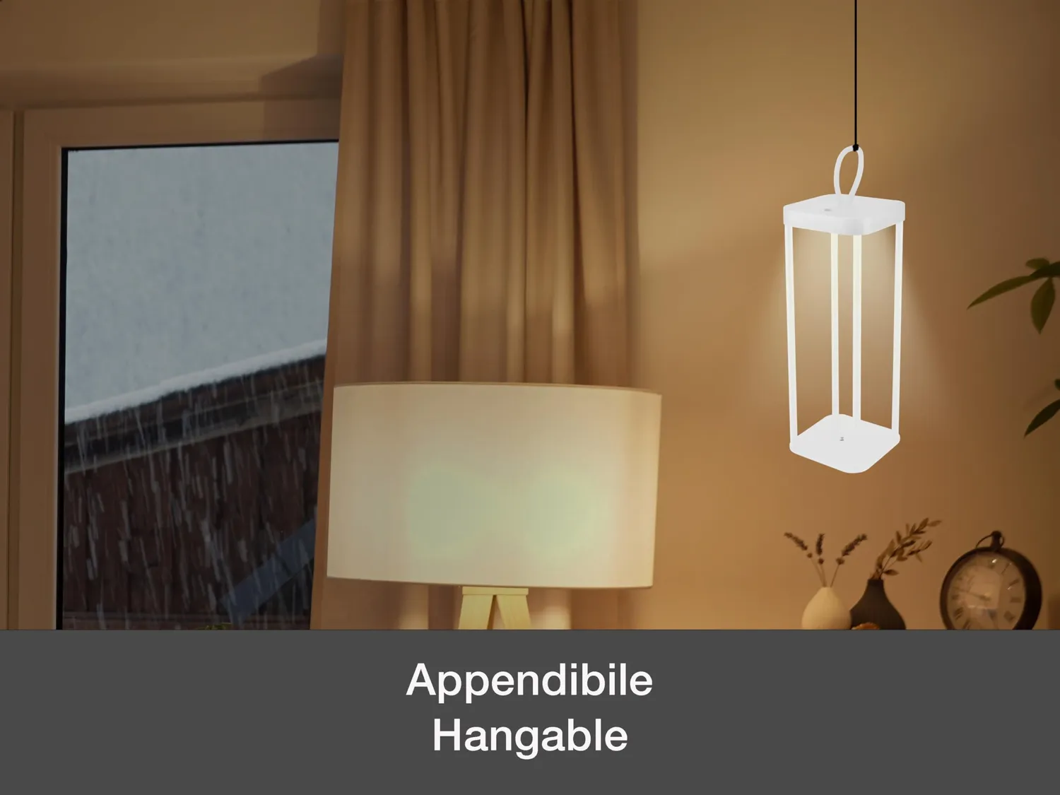 Beper P207ILI101 lanterne LED blanc 25 LED lumière chaude IP44