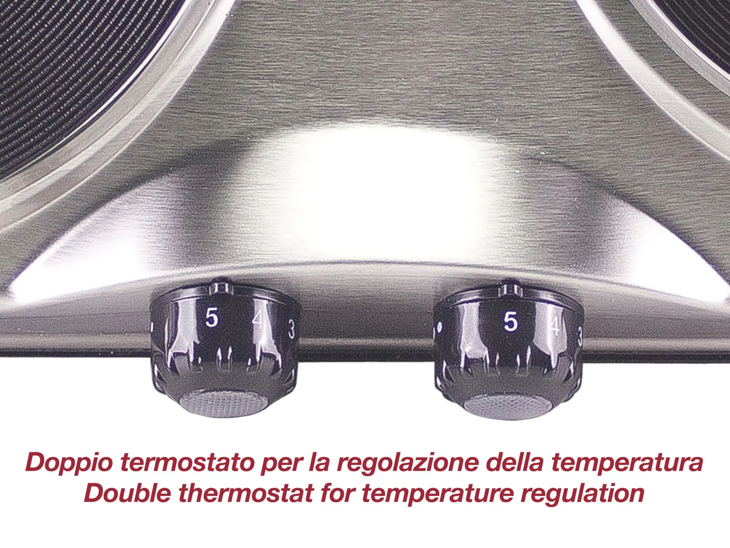 Beper 90.825 double plaque cuisson électrique 2 feux 1000W