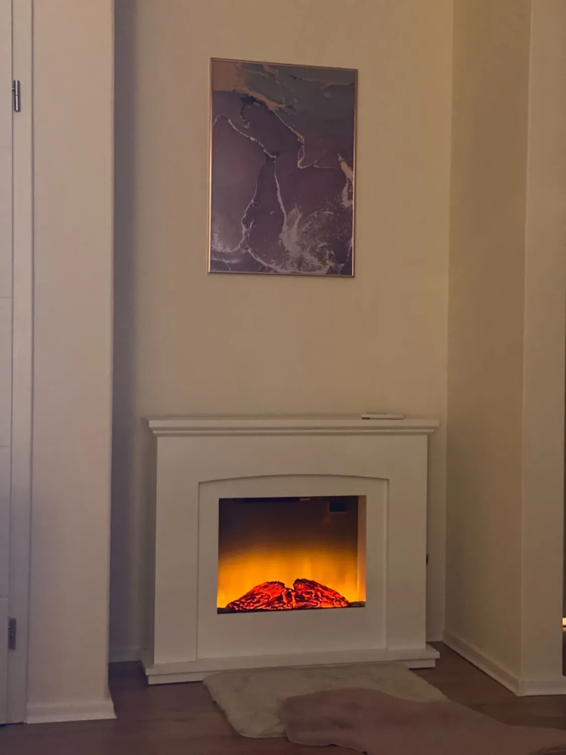 Klarstein Aosta Light & Fire cheminée électrique blanc 2000 W