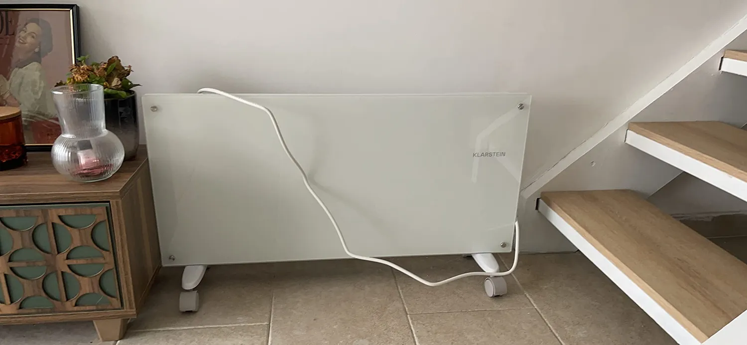 Klarstein radiateur électrique mobile 2000 W blanc WiFi