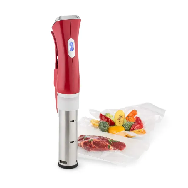 Klarstein Quickstick cuiseur sous vide 1300W rouge