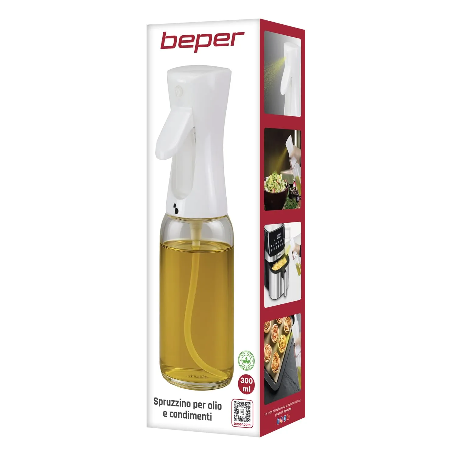 Beper C102SPE002 pulvérisateur huile 300 ml verre