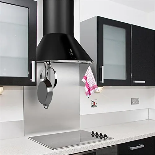 Klarstein Noir hotte aspirante 60 cm noir mat 352 m3/h