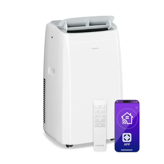 Klarstein Grandbreeze climatiseur mobile 14000 BTU blanc