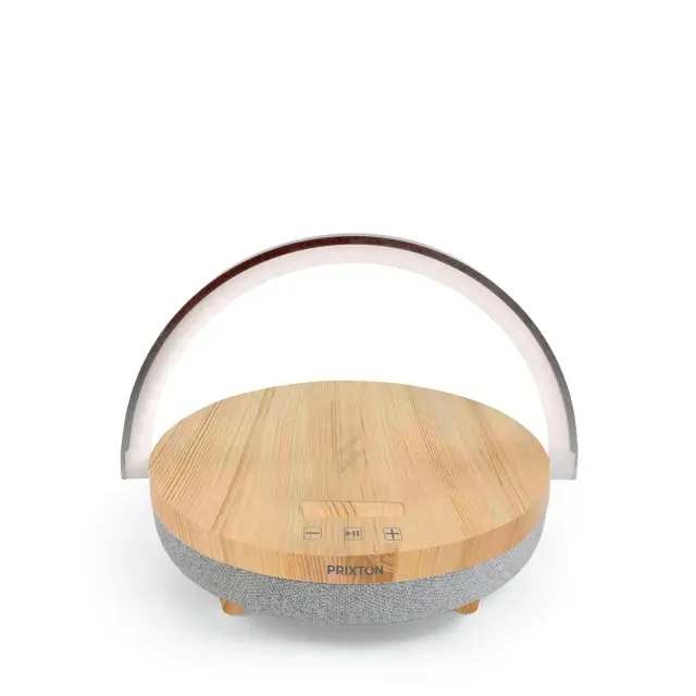 Prixton Speaker Light enceinte bois 10 W avec chargeur
