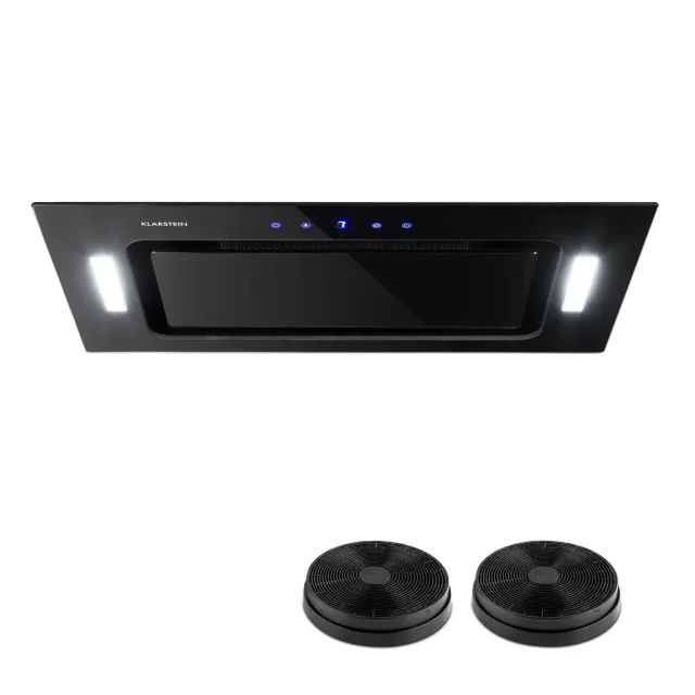 Klarstein Hektor SL hotte aspirante 60 cm noire 530 m³/h
