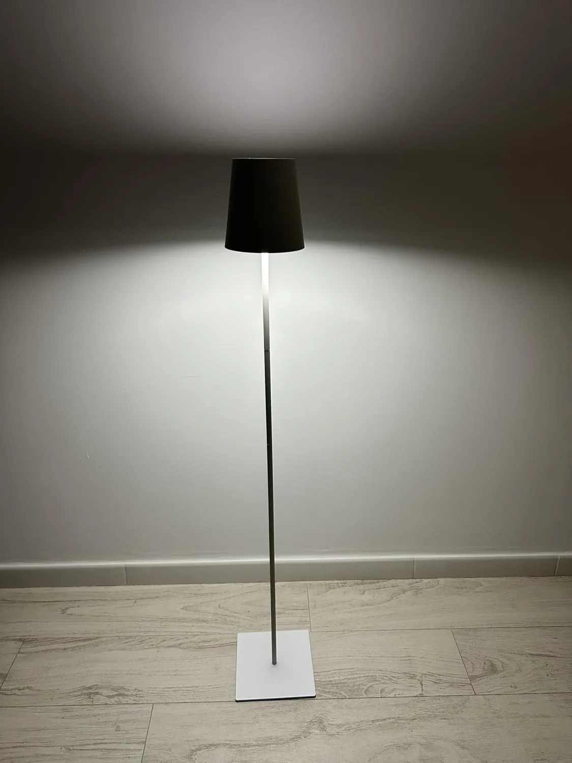 Beper P201UTP405 lampadaire XL corten rechargeable 2,5 W