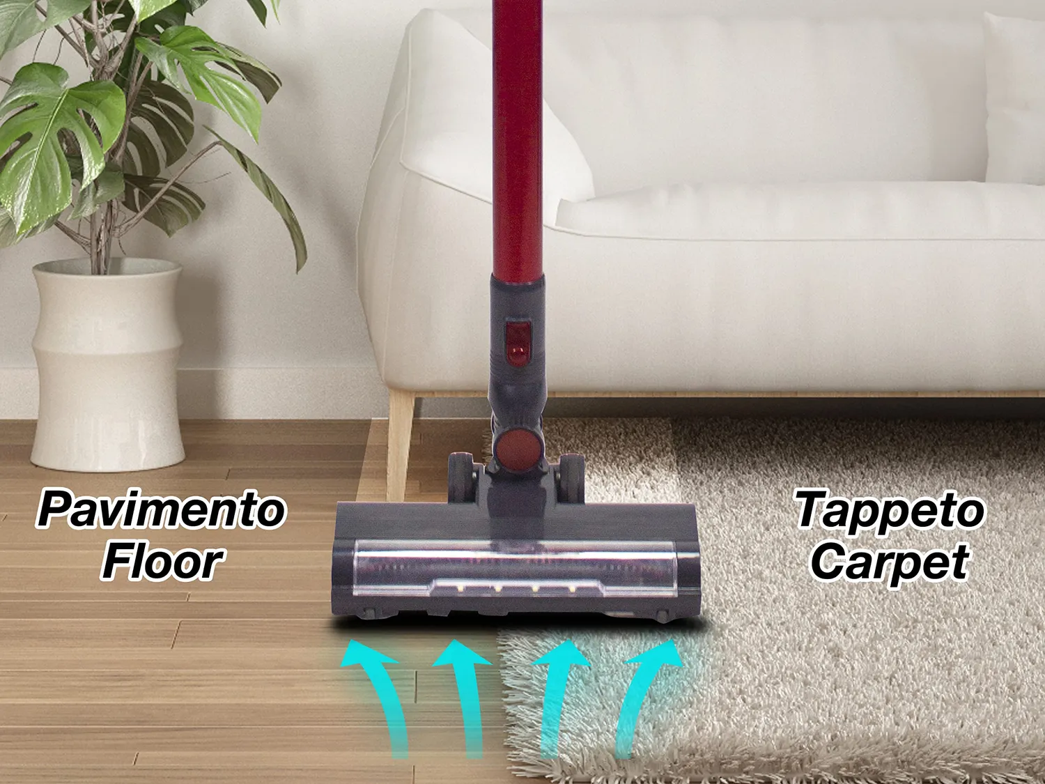 Beper P202ASP100 aspirateur balai sans fil 35 min