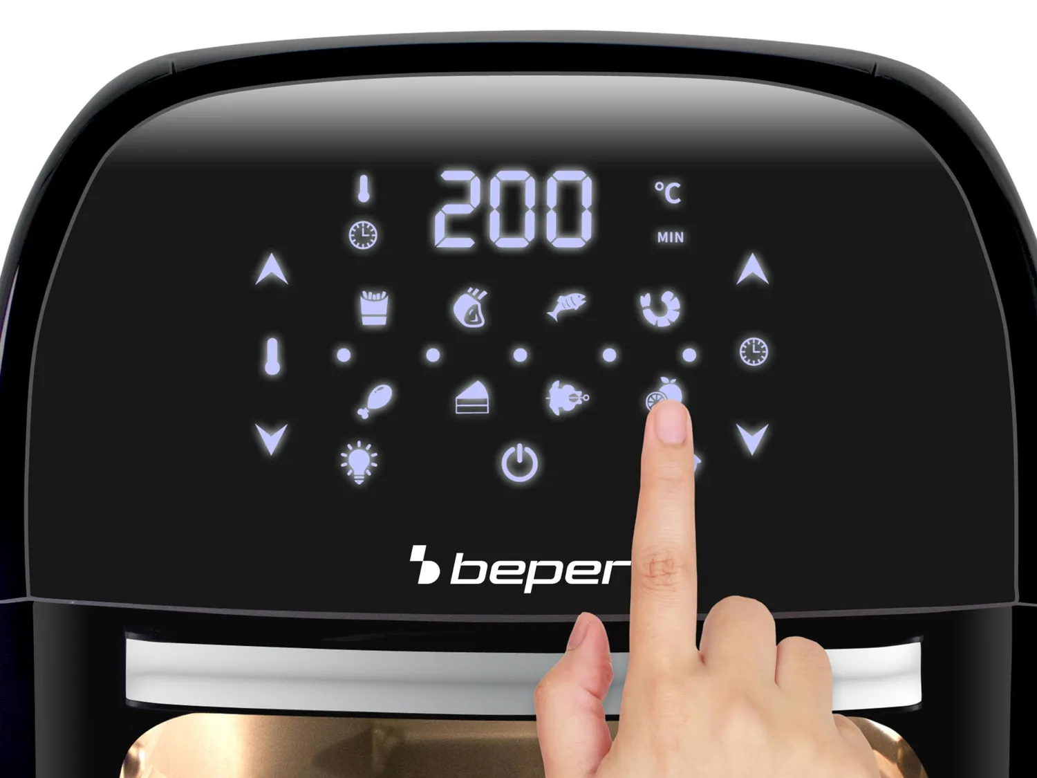 Beper P101FRI012 friteuse sans huile 12 L tactile