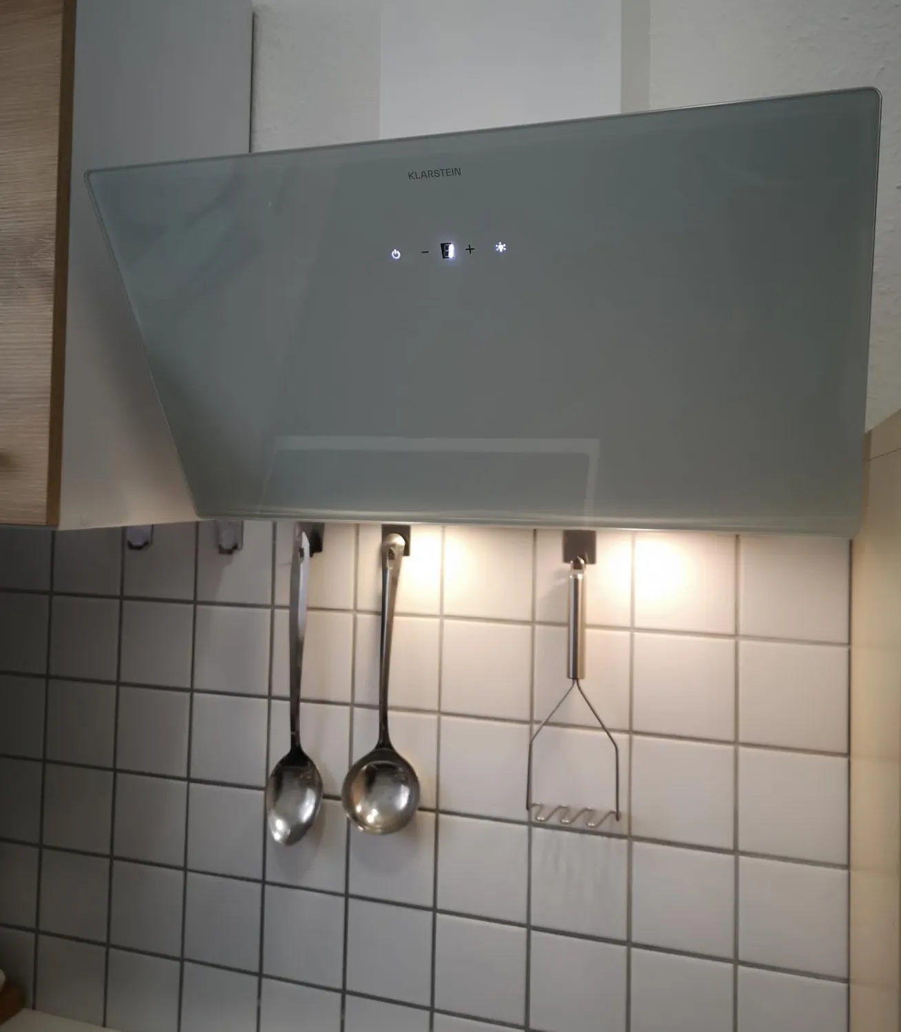 Klarstein Laurel 60 hotte blanche 60 cm 347 m³/h