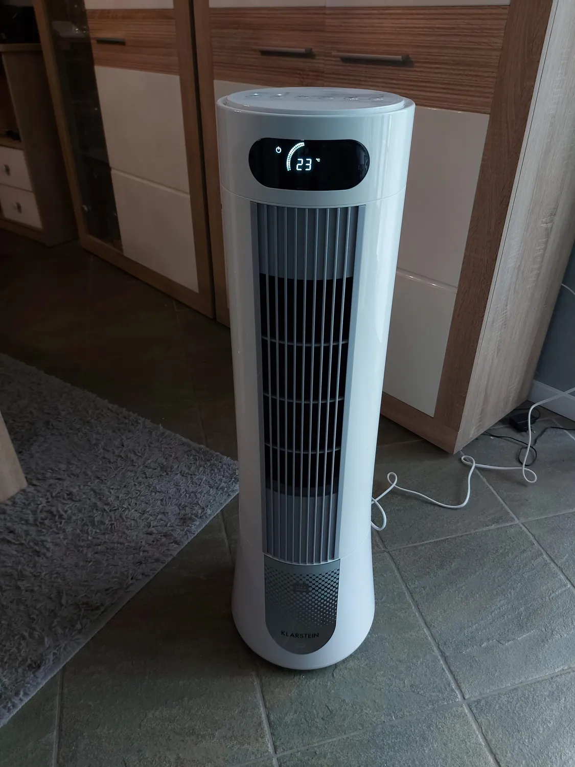 Klarstein Skyscraper Frost rafraîchisseur 7L argent 100m³/h