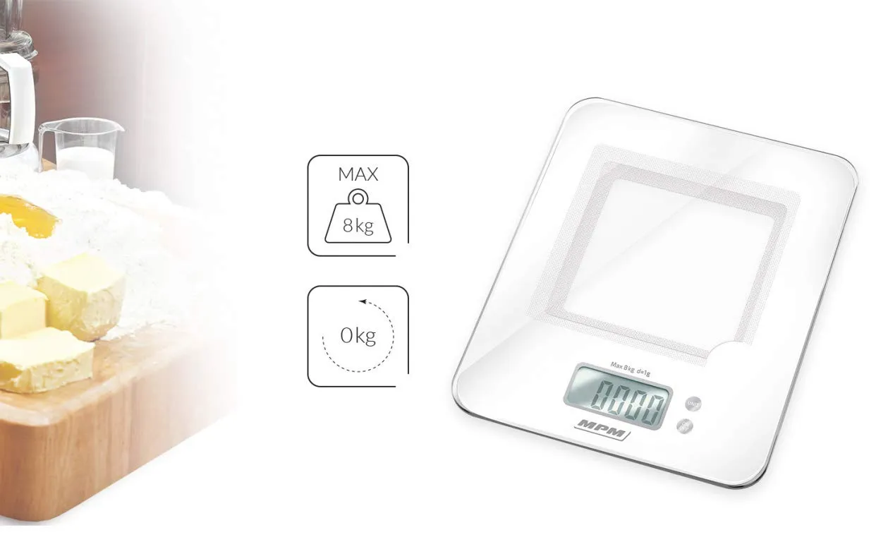 MPM MWK-03 balance cuisine électronique 8kg