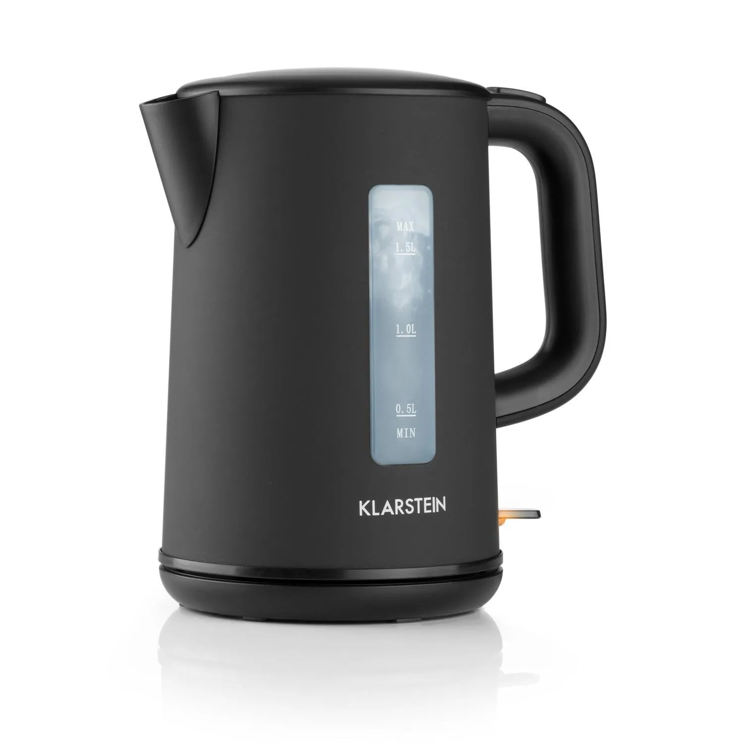 Klarstein Wonderwall bouilloire 1,5 L noire 2200 W