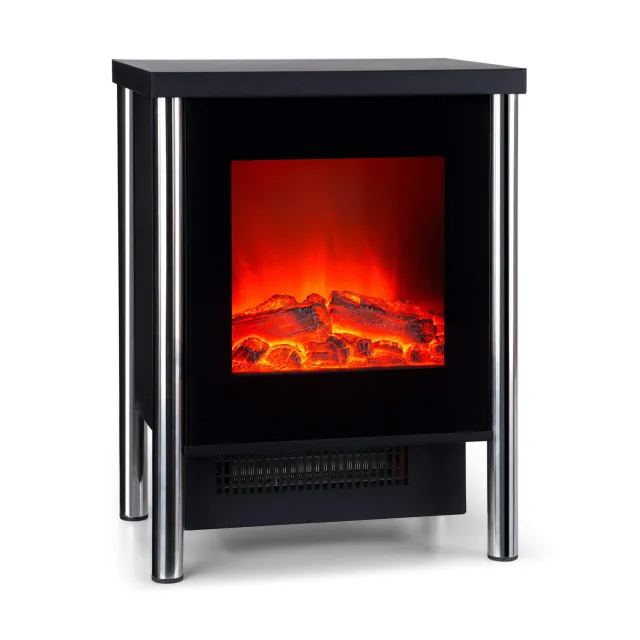 Klarstein Copenhagen cheminée électrique 1900 W noir flamme