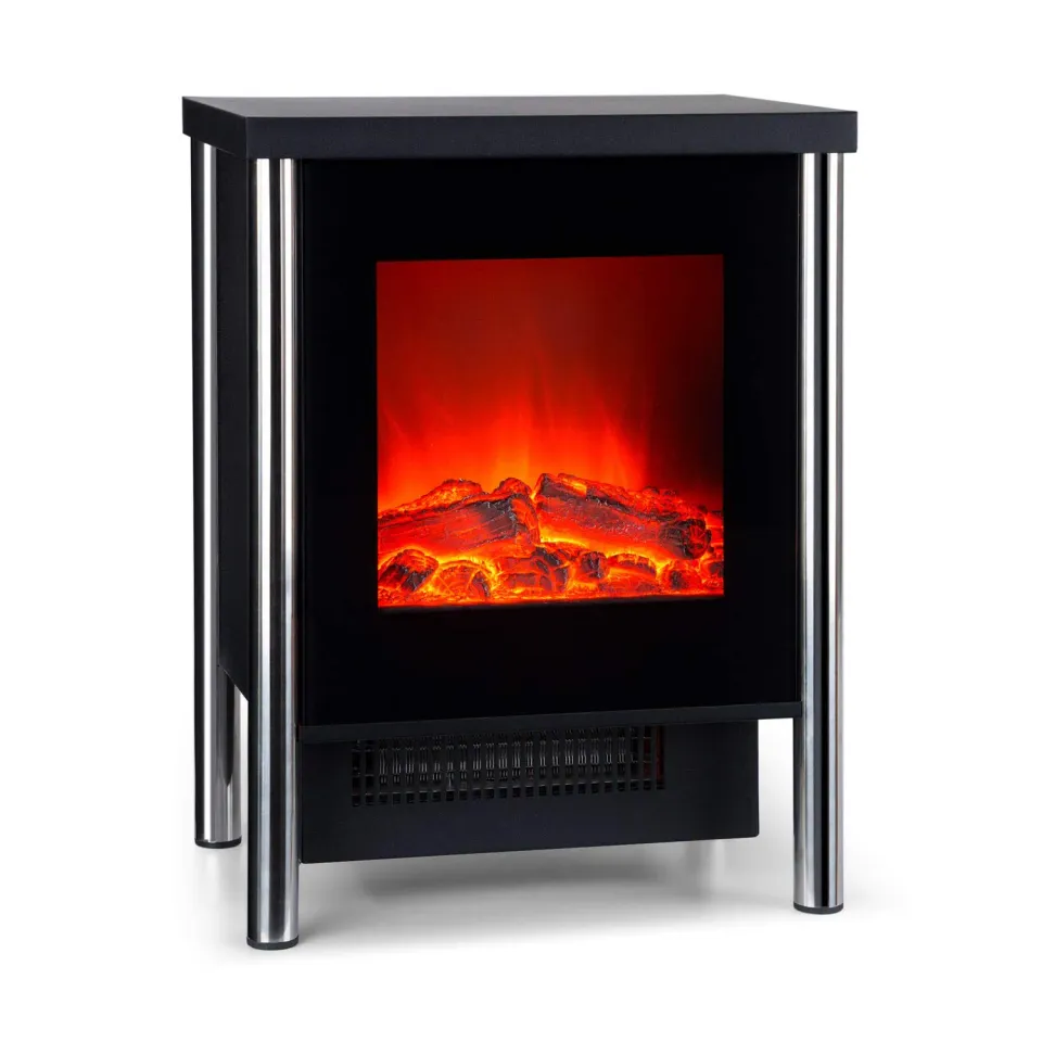 Klarstein Copenhagen cheminée électrique 1900 W noir flamme