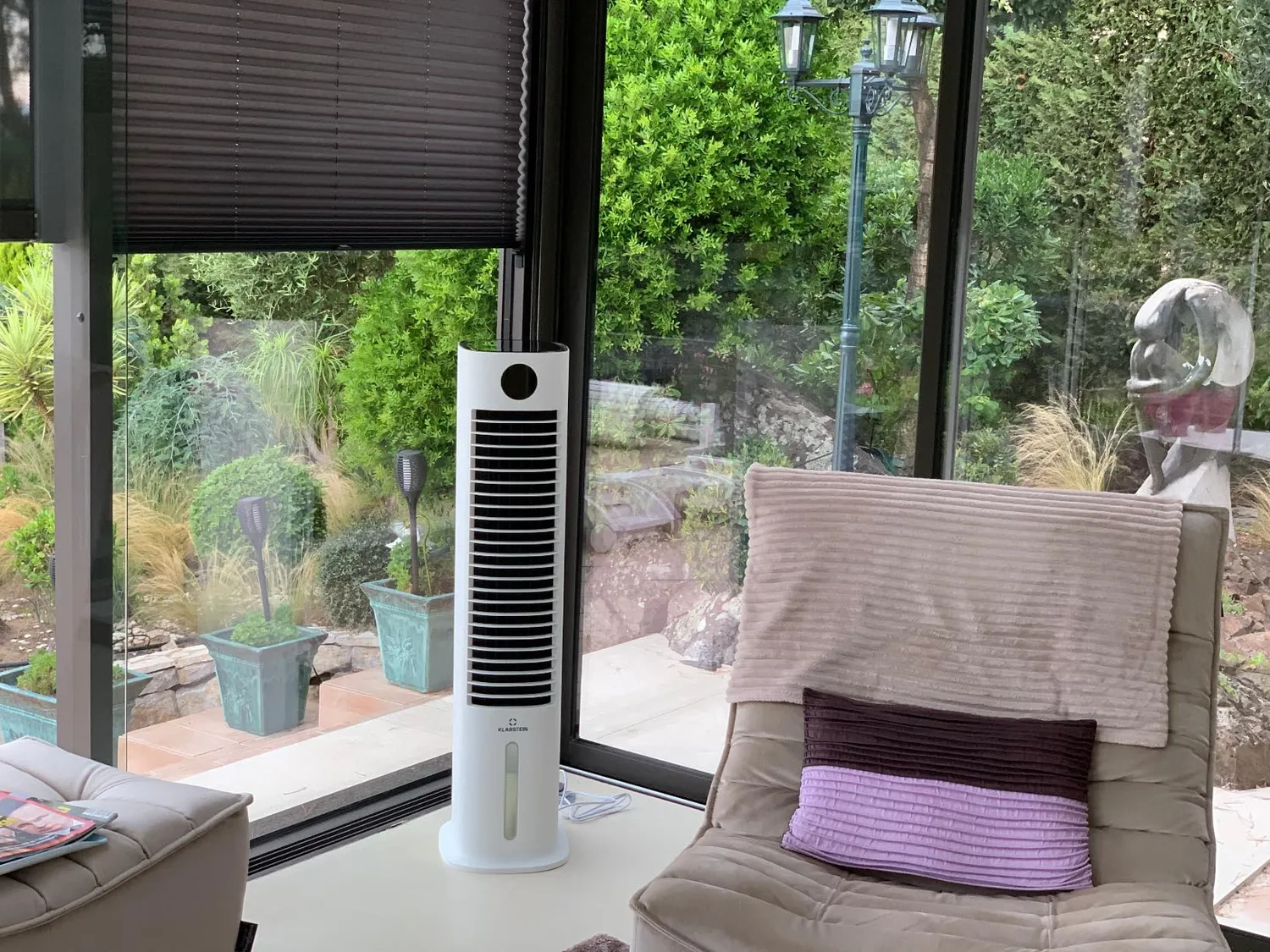 Klarstein Skytower Grand Smart rafraîchisseur 8L blanc