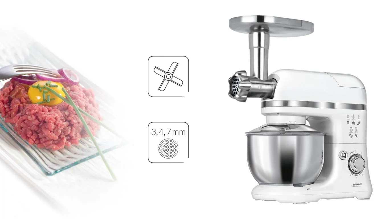 MPM MRK-15 robot de cuisine multifonction 1200W 4L