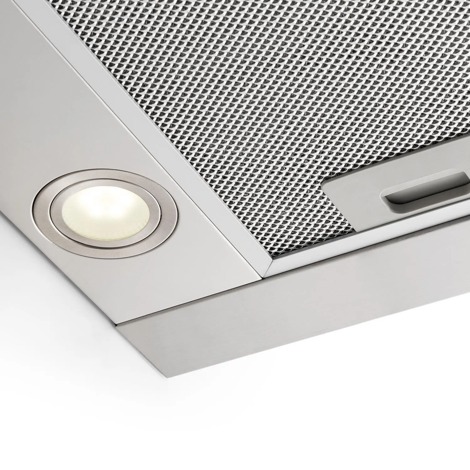 Klarstein Vinea hotte aspirante 60 cm argent 610 m³/h