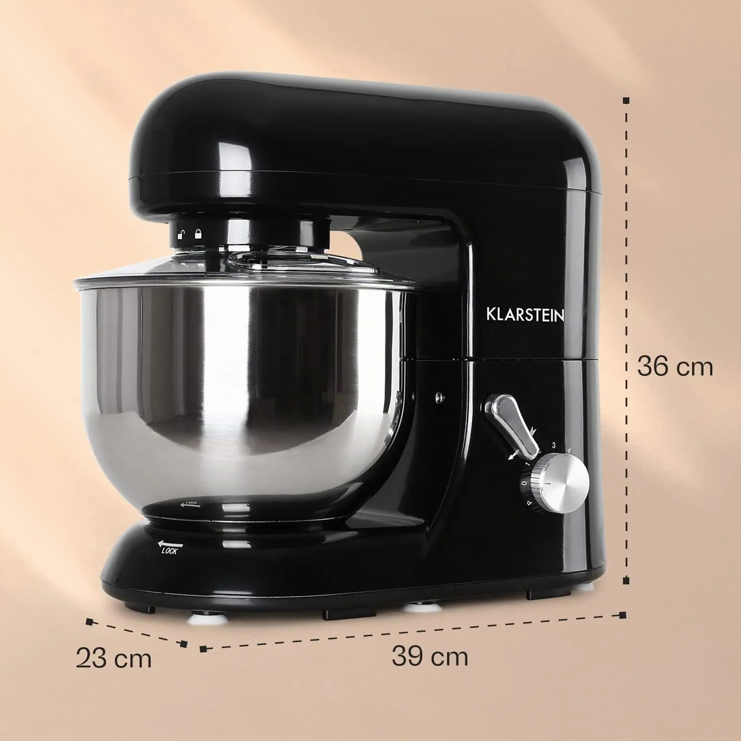 Klarstein Bella robot pâtissier 5 L 2000 W