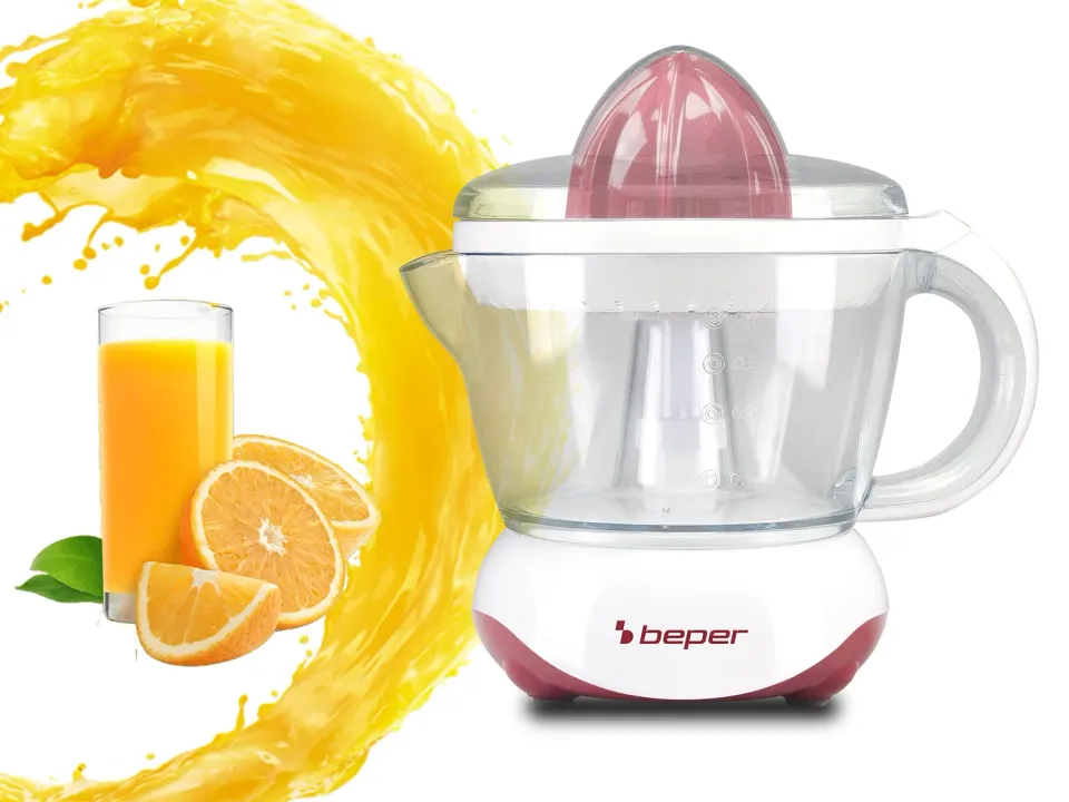 Beper BP.101H presse-agrumes électrique rouge 700 ml