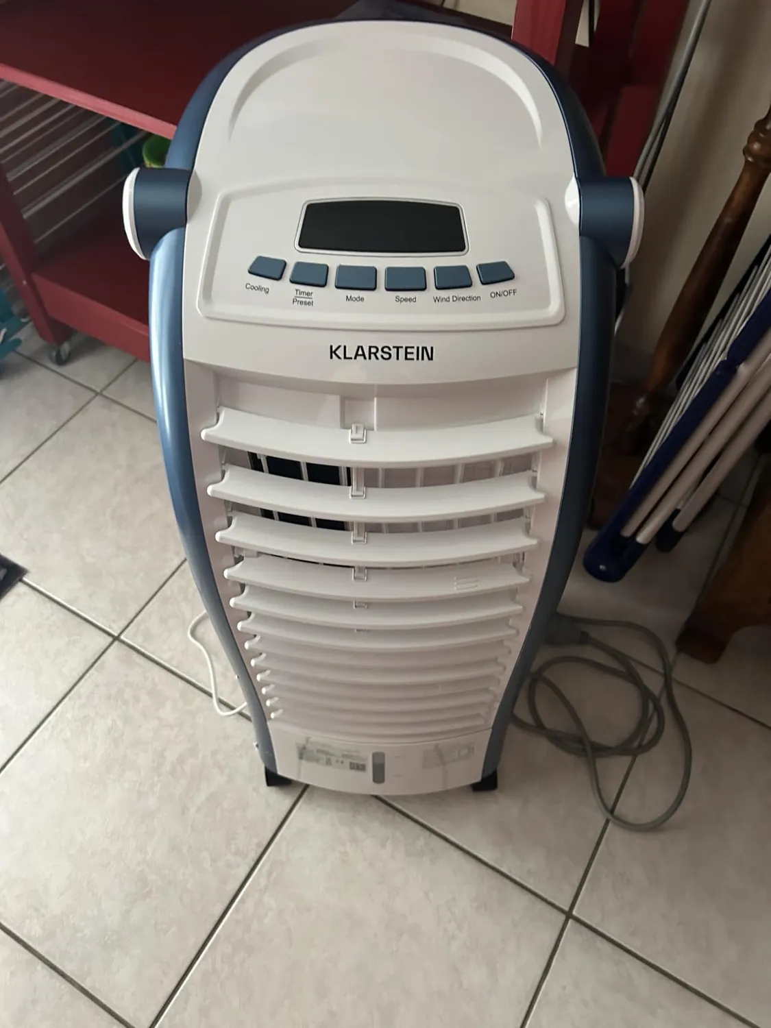 Klarstein Maxfresh rafraîchisseur d'air 6 L gris 65 W