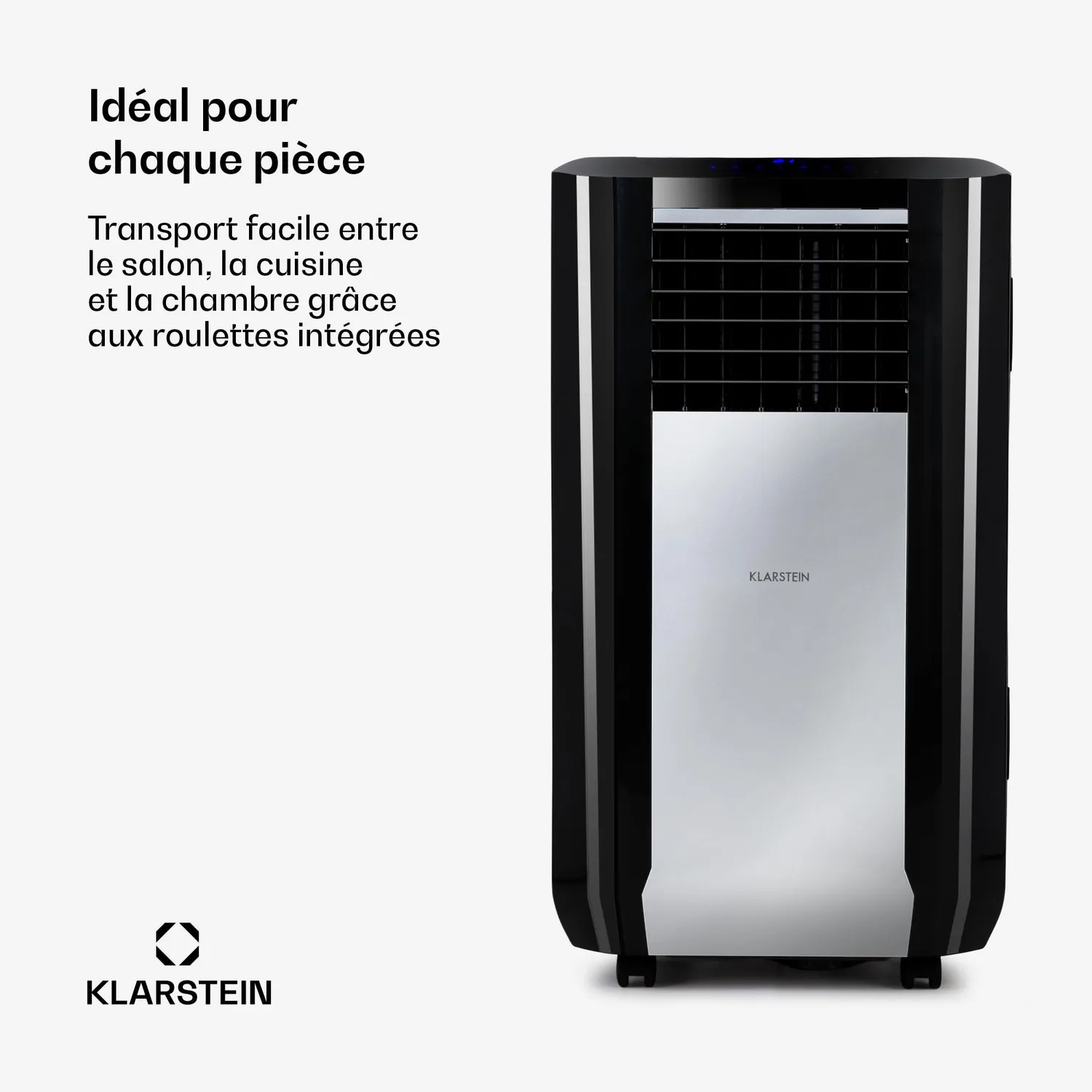 Klarstein climatiseur mobile 15000 BTU blanc connecté