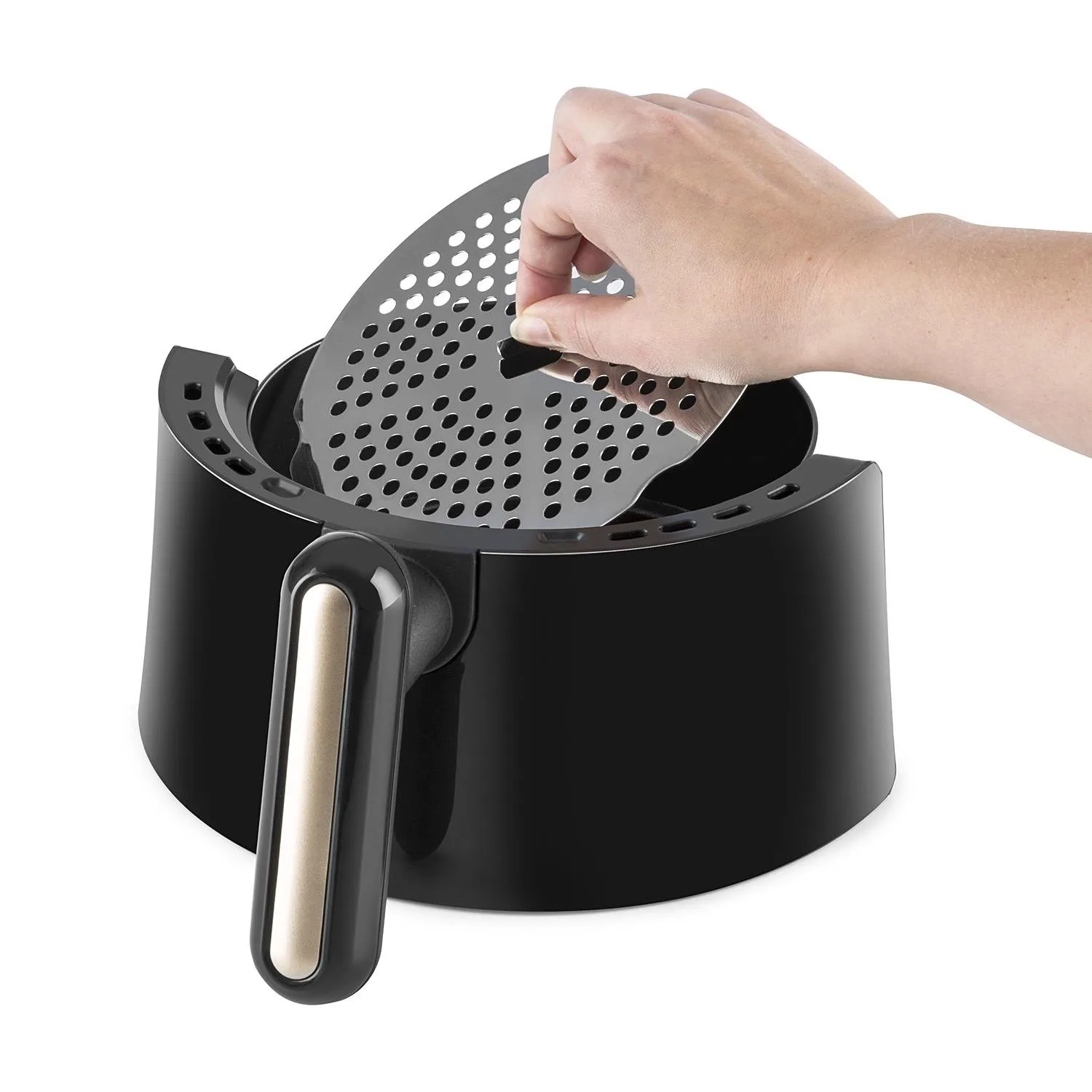 Klarstein Well Air Fry Friteuse sans huile 1,5 L noire