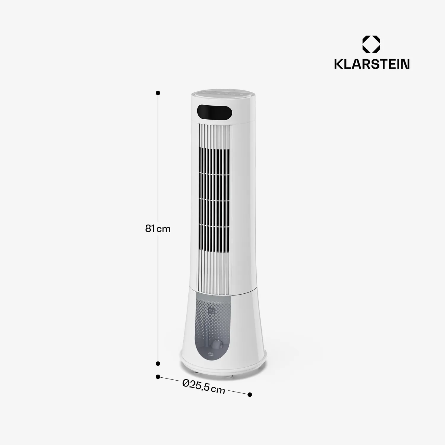 Klarstein Frost rafraîchisseur air 7 L blanc 20 m² télécommande