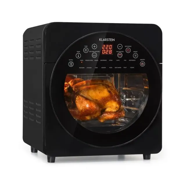 Klarstein AeroVital easy touch friteuse sans huile 14 L noir 1700 W