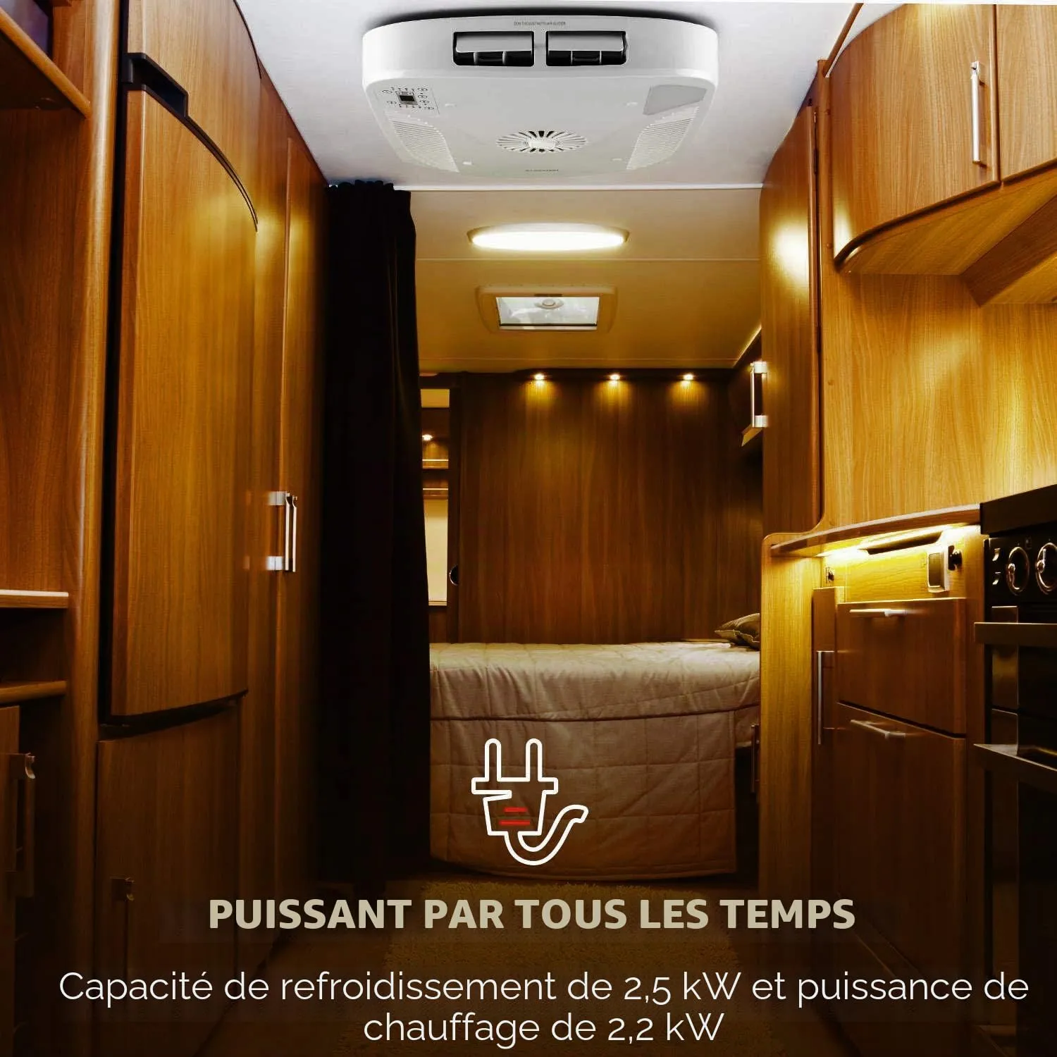Klarstein Klimamobil clim split caravane blanc mat