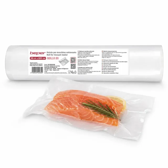 Beper RCO9003028 rouleau sous vide 28 cm x 6 m