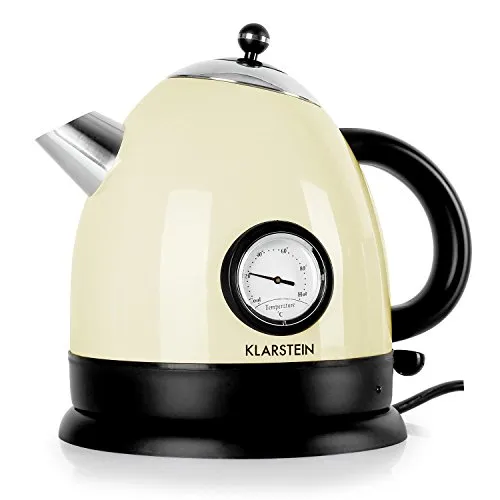 Klarstein Aquavita bouilloire 1,5 L crème 2200 W