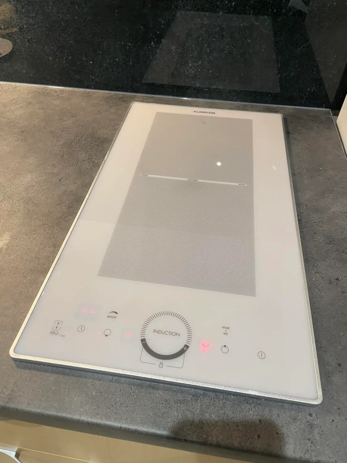 Klarstein Plaque induction 2 feux noire 3500 W Flex
