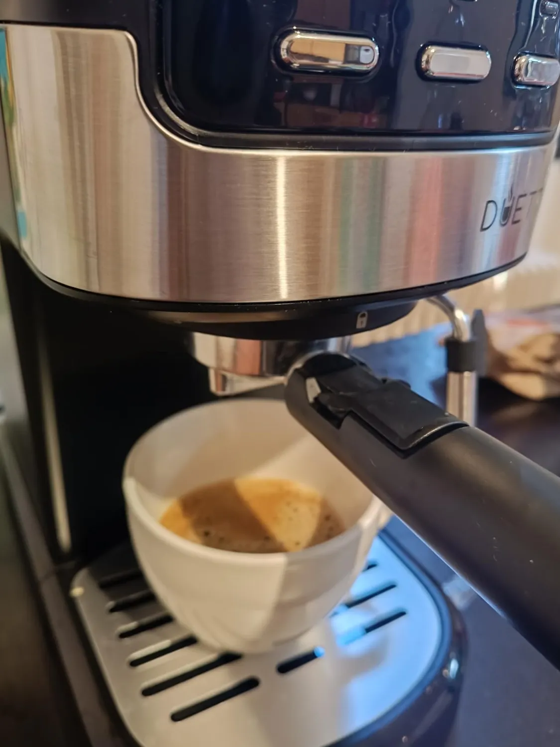 Beper Duetta P101CAF100 machine expresso 15 bars noir