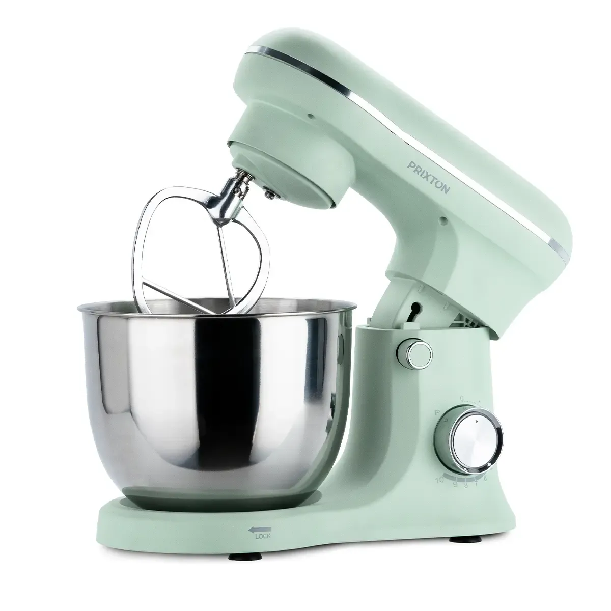 Prixton KR250 robot pâtissier menthe 1500 W 10 vitesses