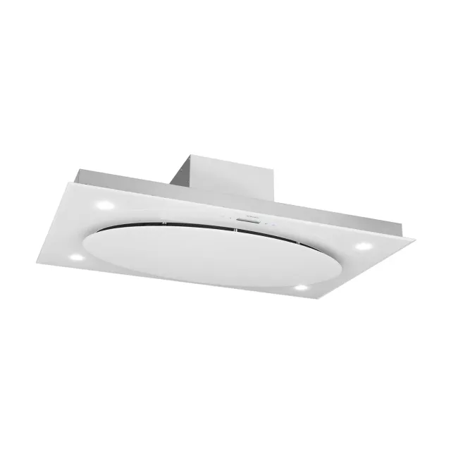 Klarstein Secret Service hotte murale 110 cm blanc 987 m3/h
