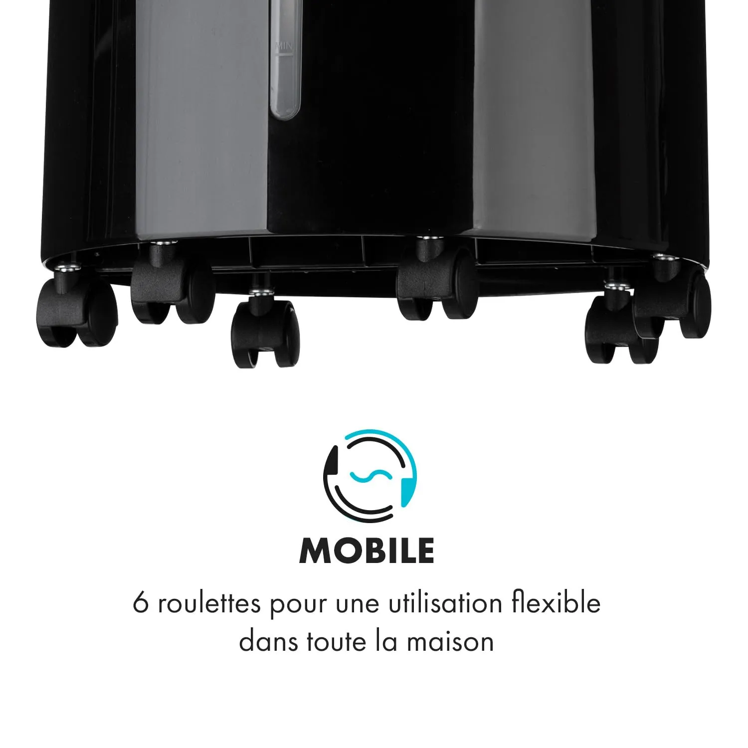 Klarstein climatiseur portable 4 en 1 4 L 45 W