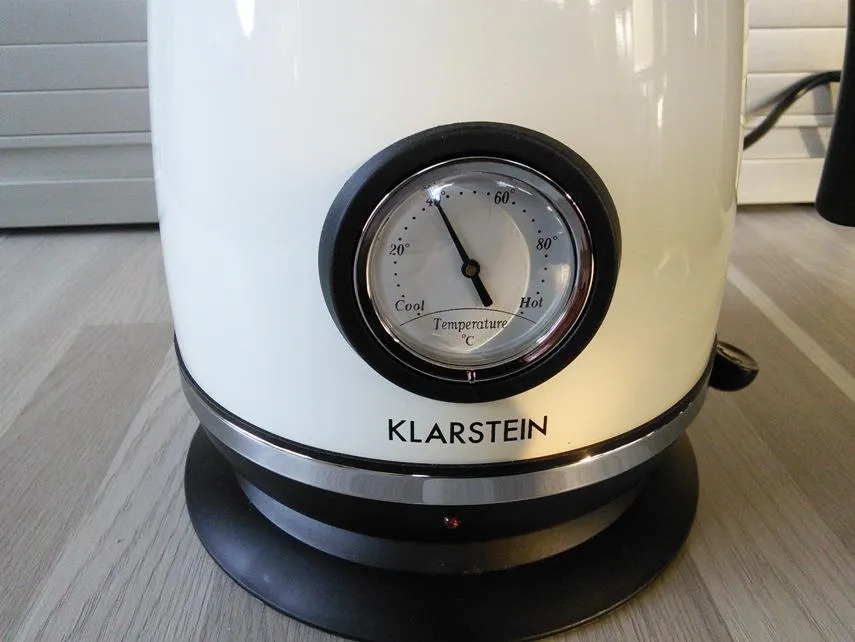 Klarstein Aquavita Chalet bouilloire blanche 1,7L 2200W
