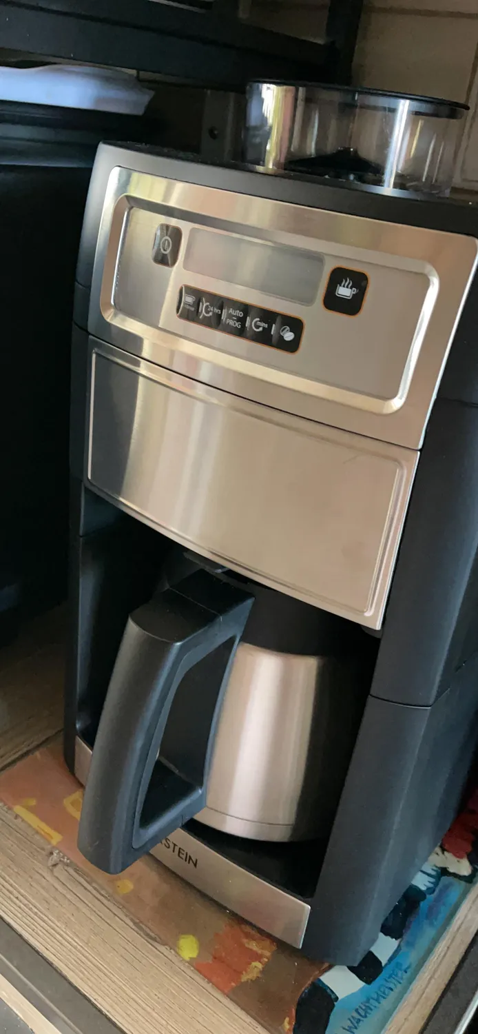 Klarstein machine à café grain 10 tasses 1,25 L