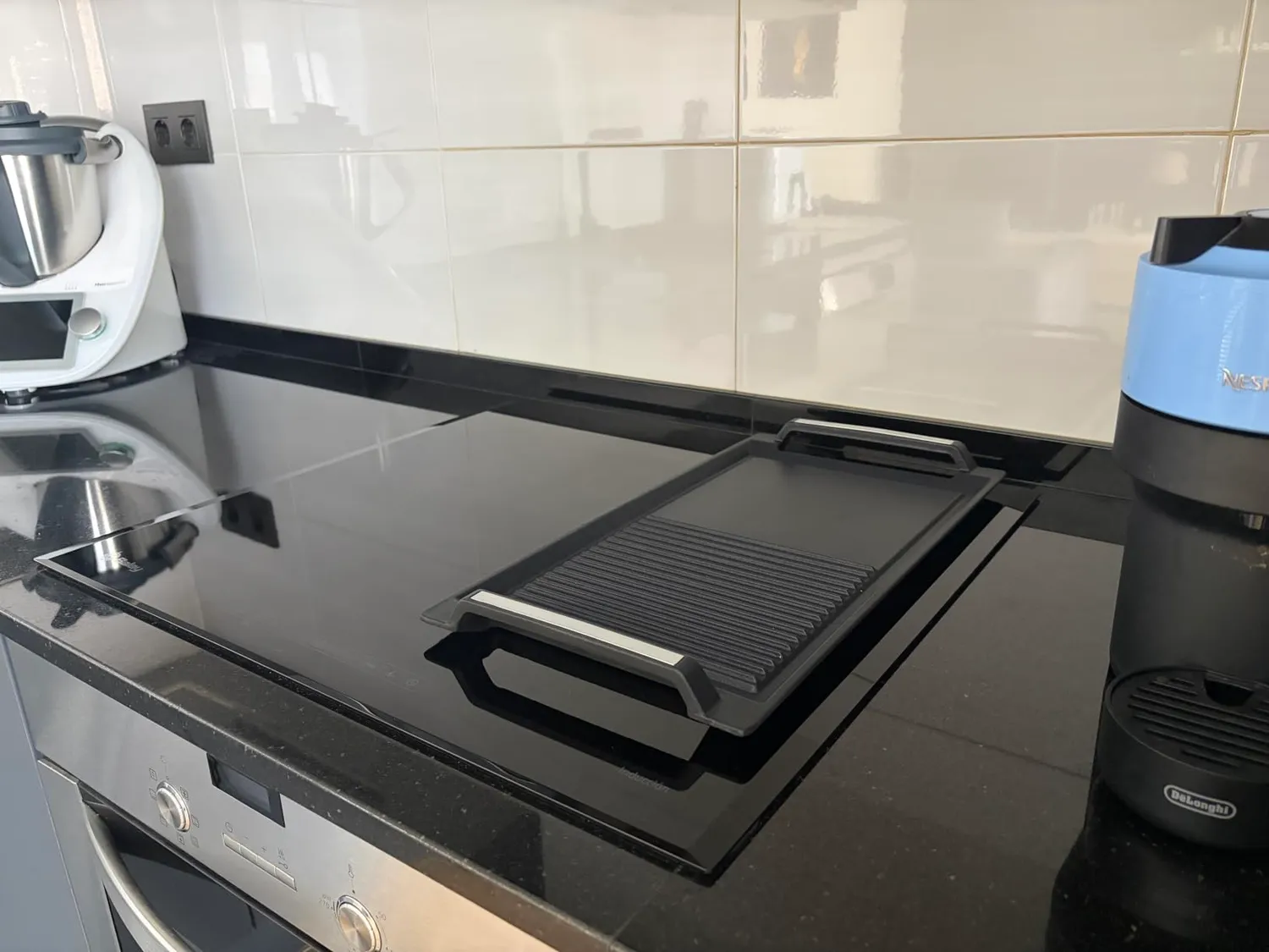 Klarstein Delicatessa plaque grill induction 43,5 x 23 cm antiadhésive