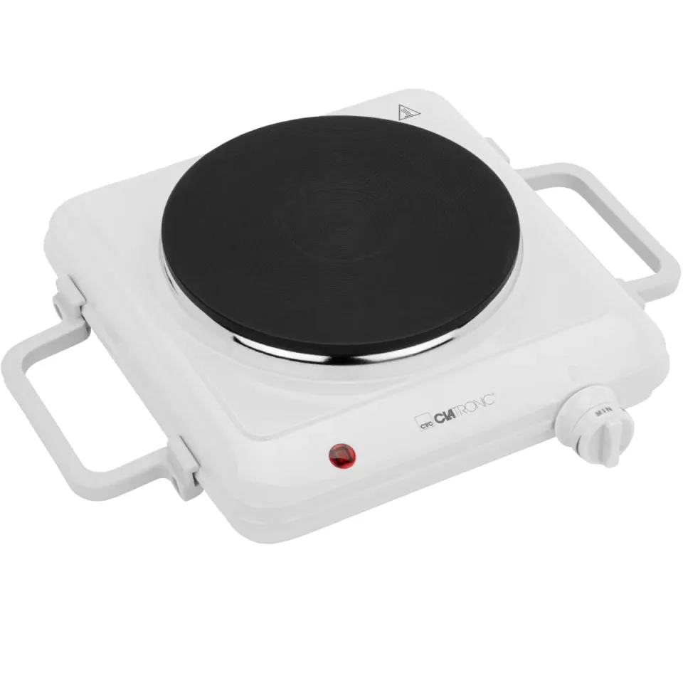 Clatronic DKP 3582 plaque chauffante blanche 1500W 18cm