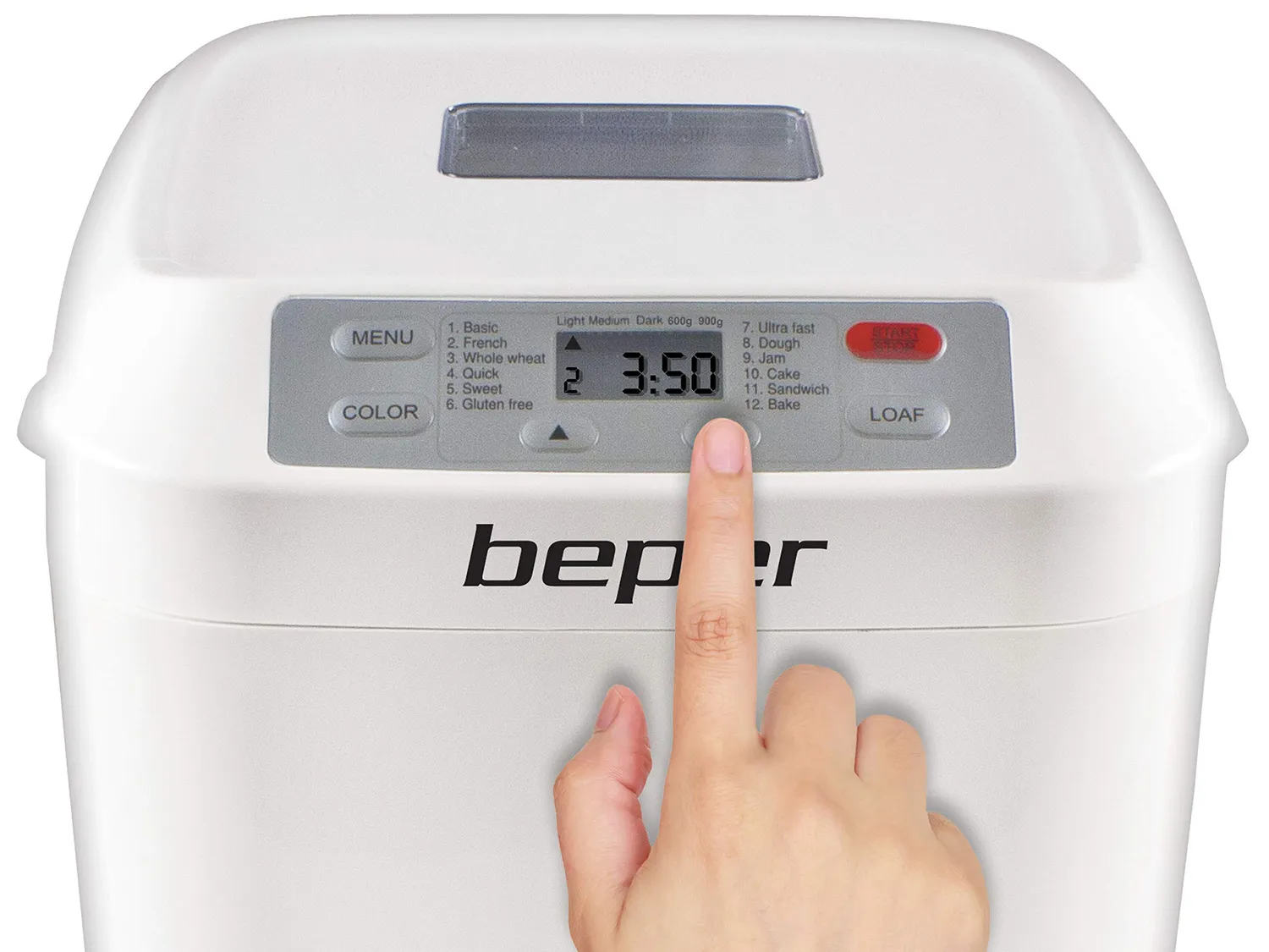 Beper BC.130 machine à pain sans gluten 900g