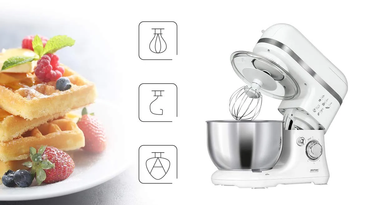 MPM MRK-15 robot de cuisine multifonction 1200W 4L