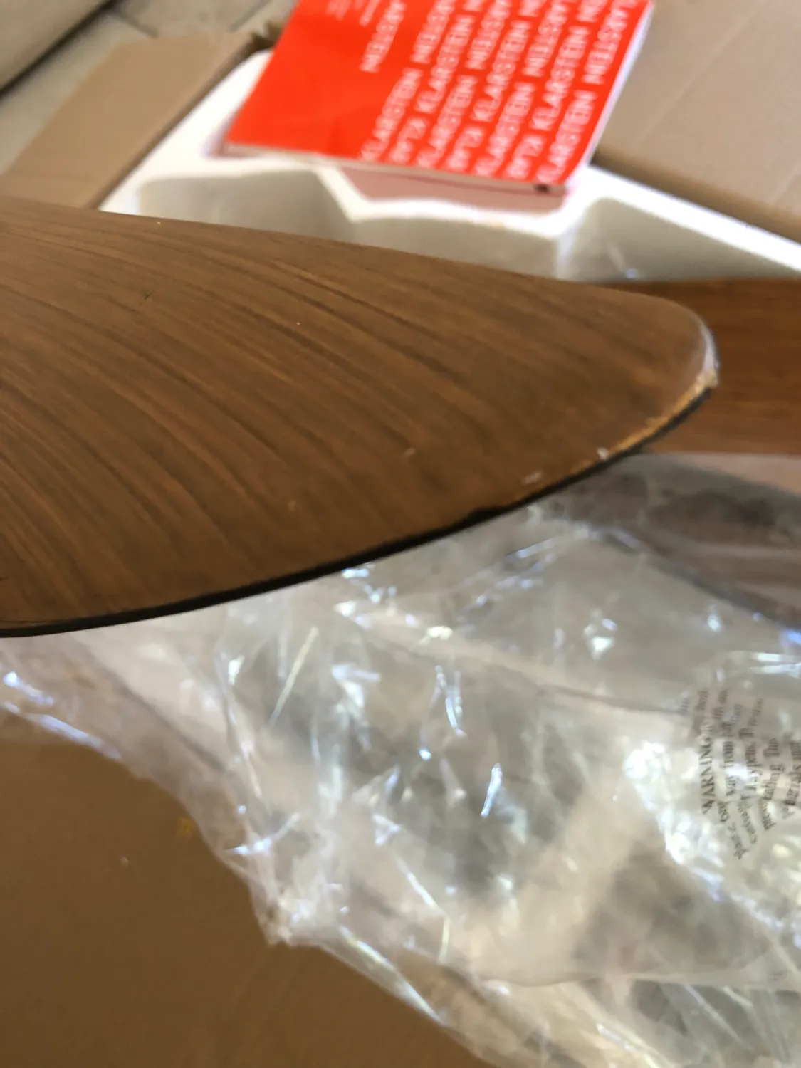 Klarstein Monteverde ventilateur plafond 132cm bois foncé luminaire