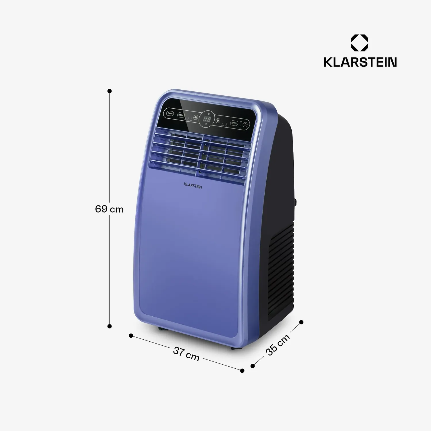 Klarstein climatiseur mobile 7000 BTU 4 en 1 avec wifi